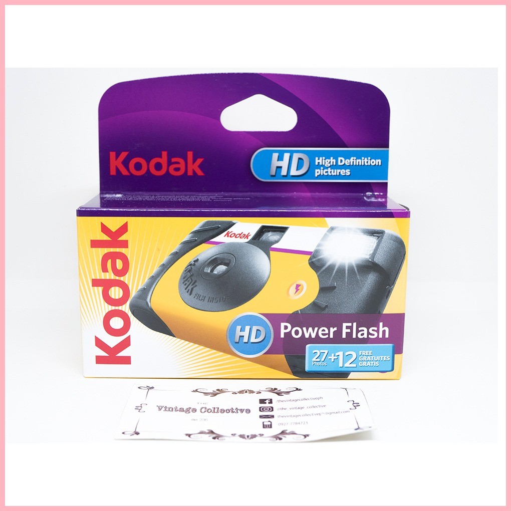 KODAK Disposable Film Cameras Funsaver Daylight Power Flash Sport