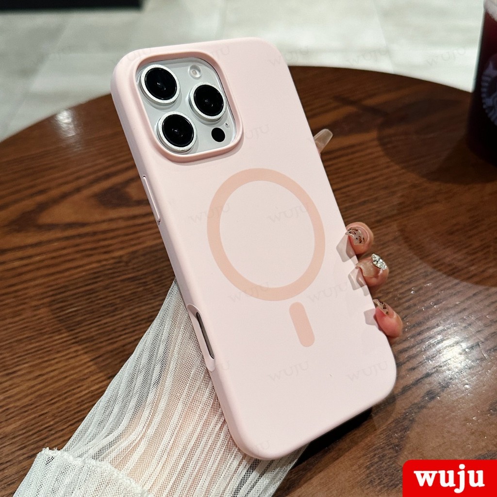 WUJU Liquid Silicone Wireless Charging Case Compatible For