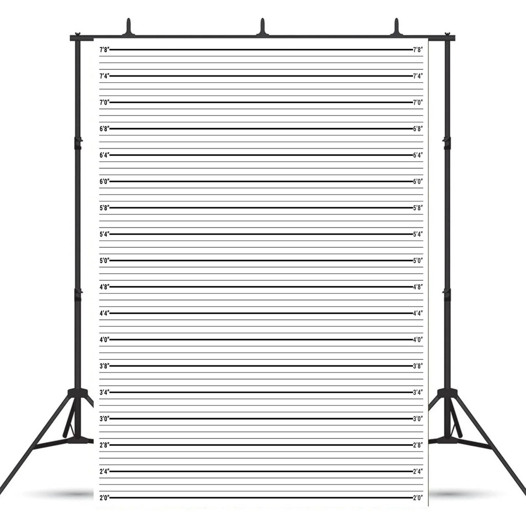 § Detective Photography Backdrop Police Station Black Height E Mugshot ...