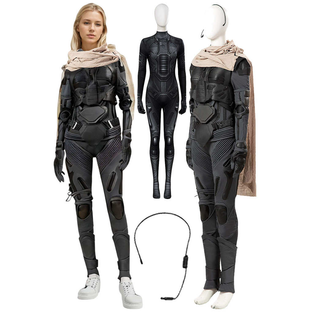 § Chani Cosplay Women Role Cloak Costume 2024 Movie Disguise Outfits ...