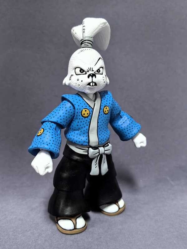 NECA Teenage Mutant Ninja Turtles Series Miyamoto Rabbit Samurai ...