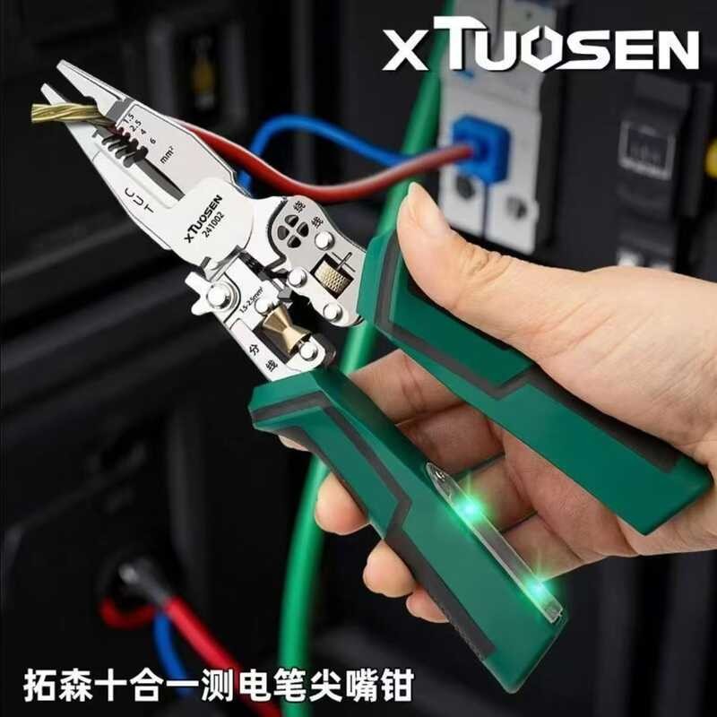 Tuosen Ten In One Multi Function Electric Tester Wire Stripper ...