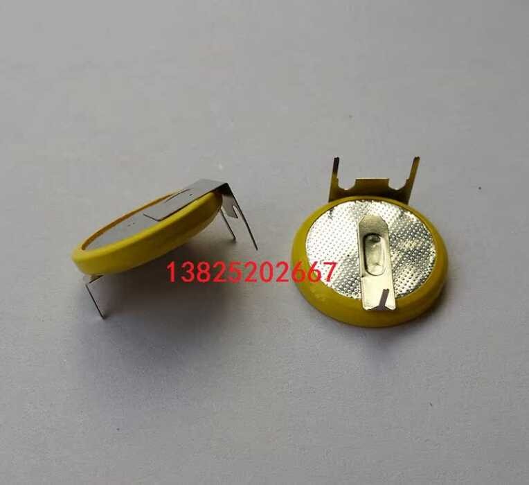 Battery with CR2032 Solder Pins Horizontal Three-Pin Battery 2032 3V ...