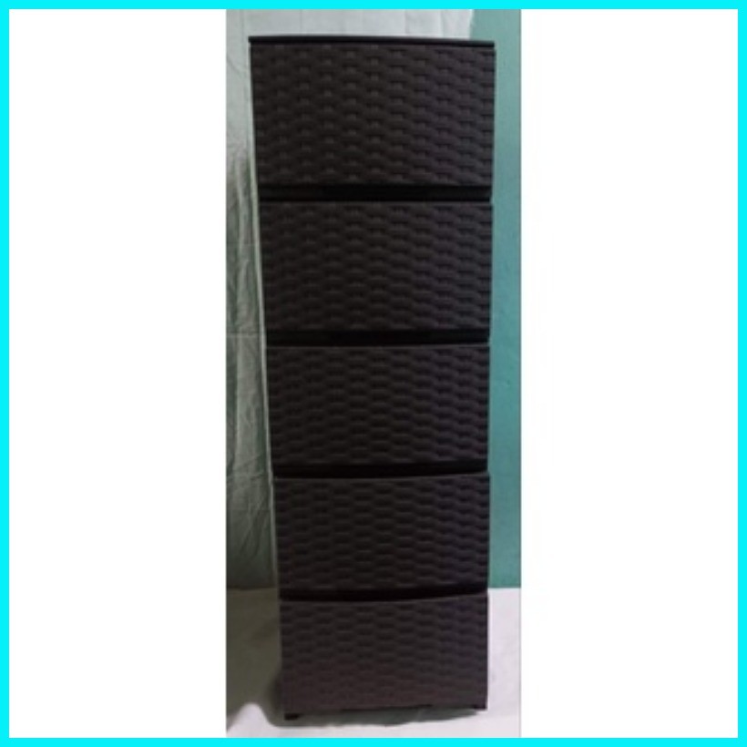 Megabox Rattan Drawer ( 4 layers / 5 layers ) | Shopee Philippines