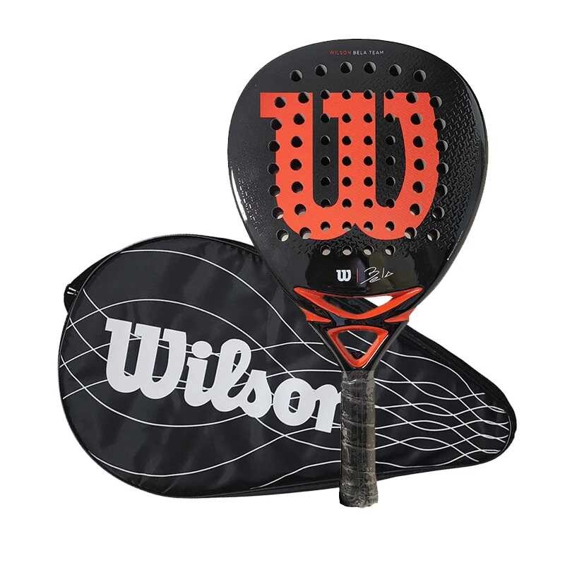 2024 New Professional Padel Paddle Tennis Racket Carbon Fiber Soft EVA ...