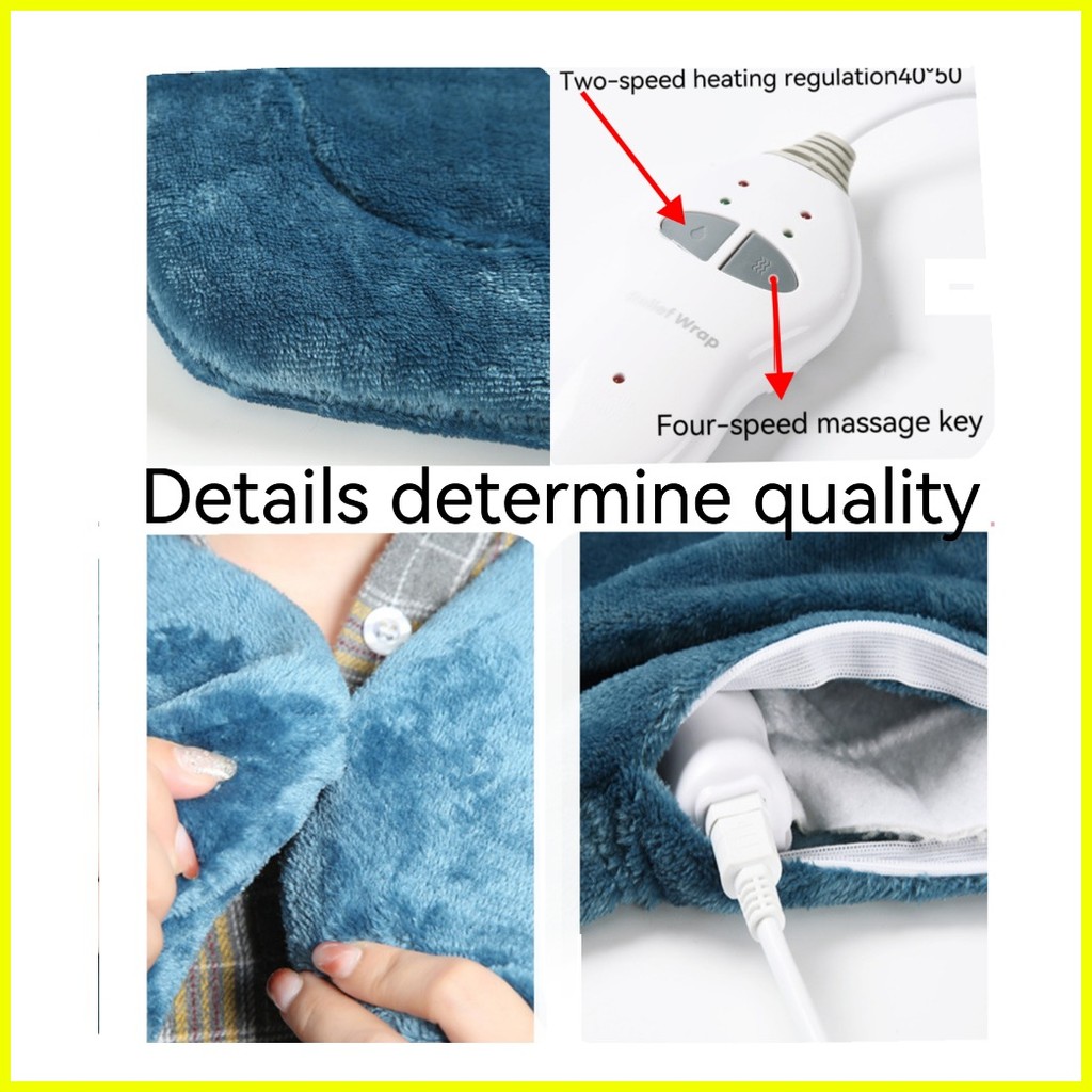 ۞ Relief Heat WrapLarge Heating Pads for Back Pain Electric Heat Pad