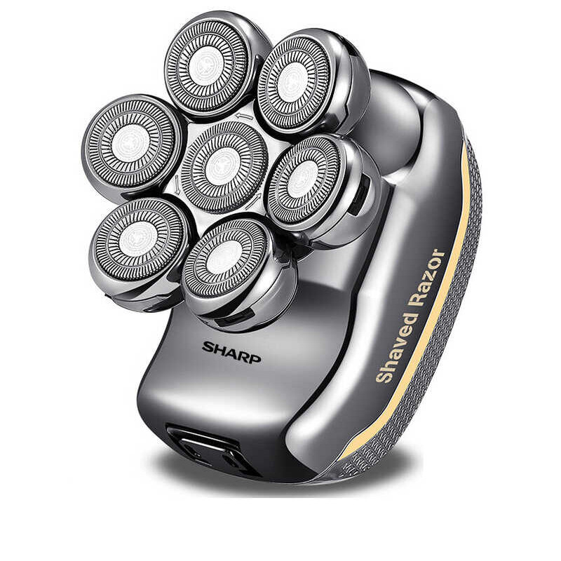 Original 6 In 1 Electric Shaver 7D Ating Razor 7 Blade Portable Clean ...