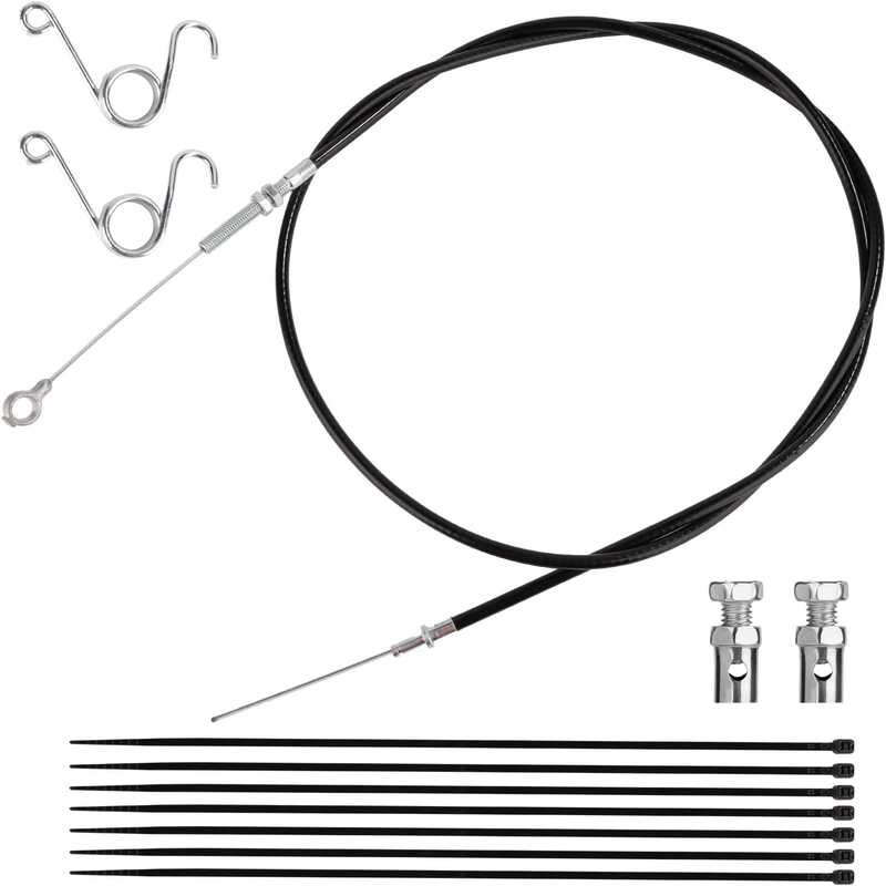 Cable, NQEUEPN Universal Kit with Return Pedal Spring Brake Cable ...