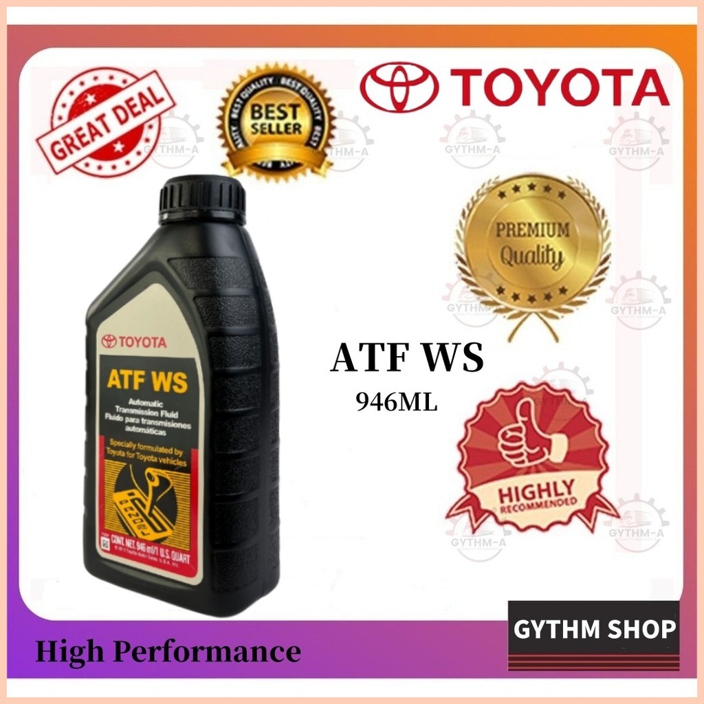 Toyota ATF WS Original Automatic Transmission Fluid World Standard 946 ...