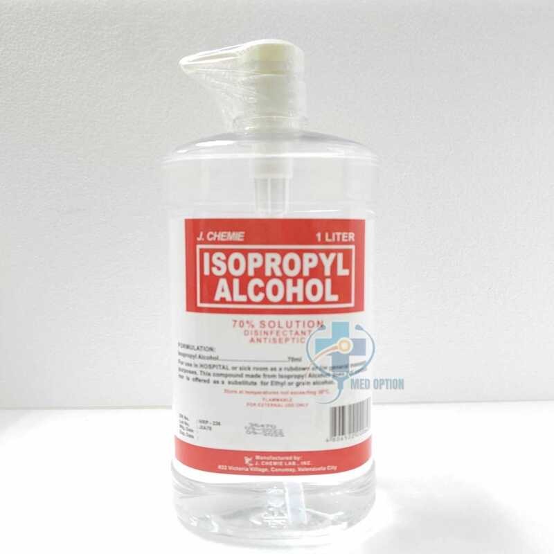 J. Chemie Isopropyl Alcohol 70% Disinfectant Antiseptic D95 E9e 839 ...
