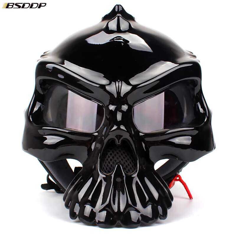 Helmet Motorcycle Motorcycle Skull High Quality ABS Half Helmet ...