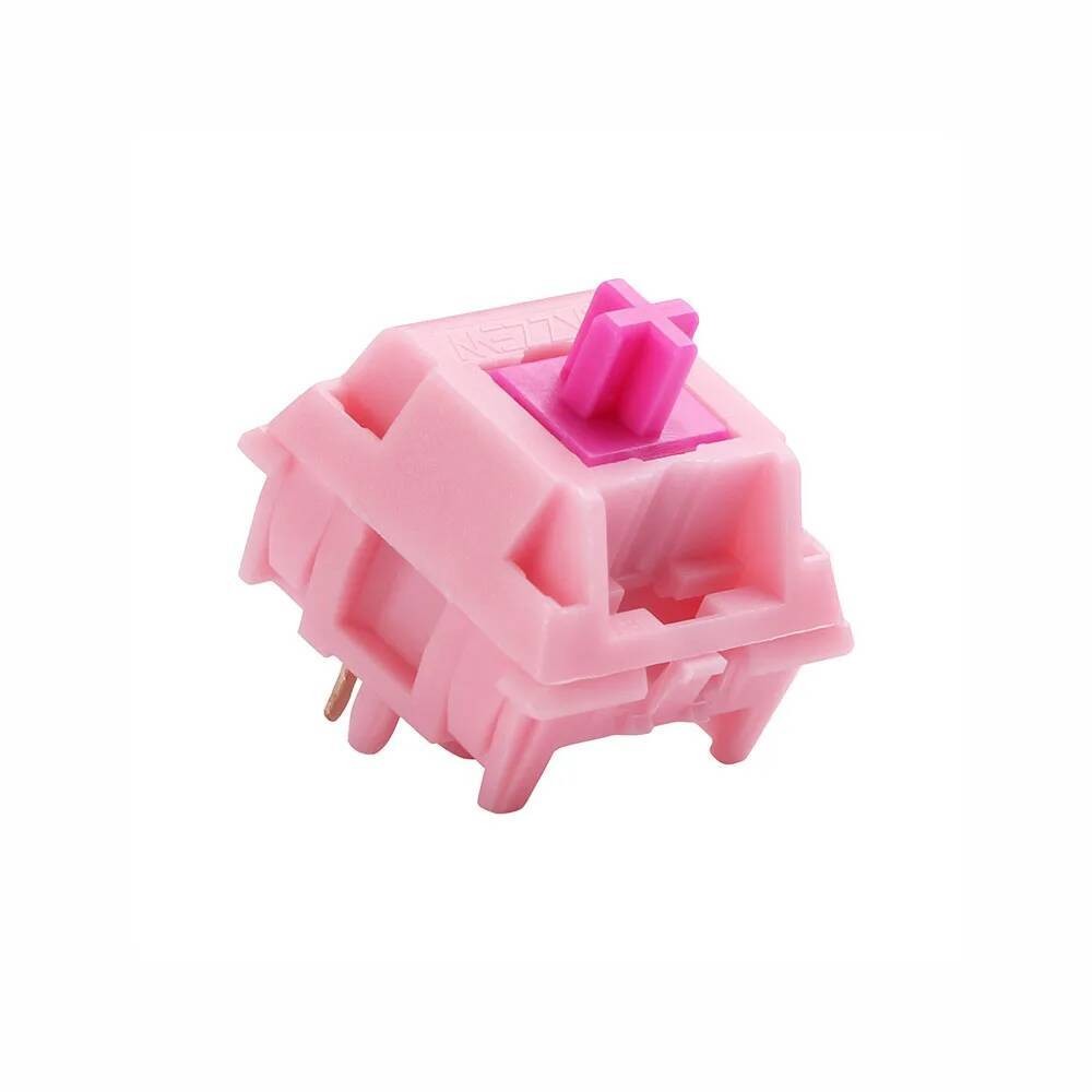 Boba Gazzew gum pink silent Linear Bobagum RGB for Mechanical keyboard ...