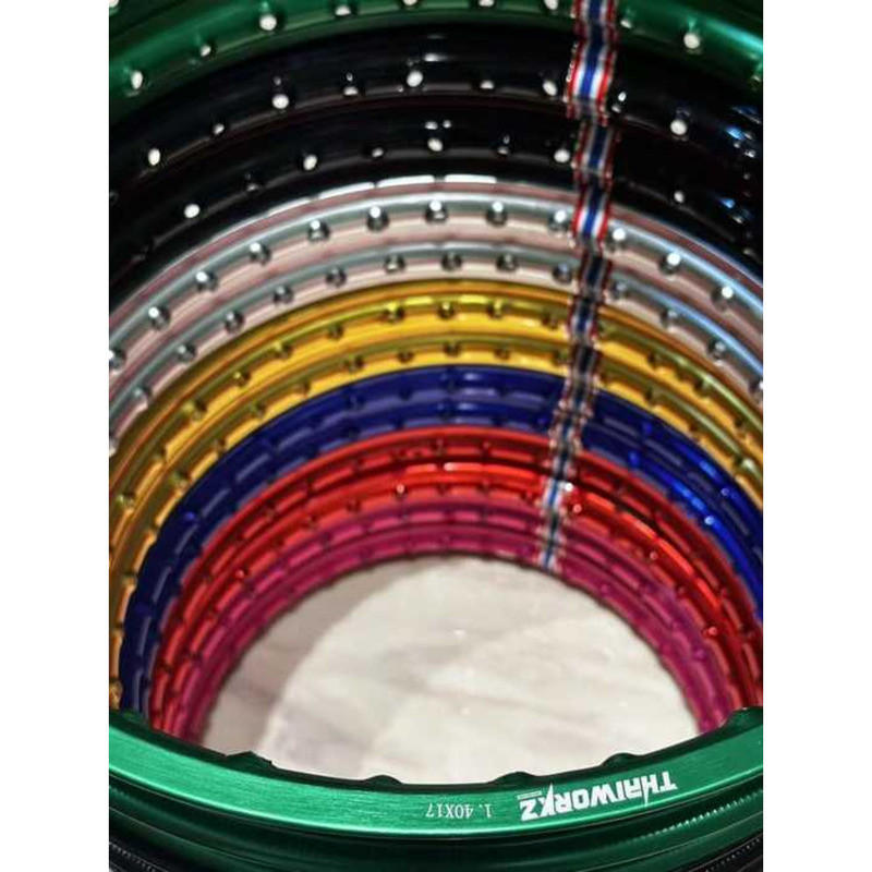 Thaiworkz Rim Pair (2Pcs) Made In Thailand (930 Grams) 1.40X17 Rims ...