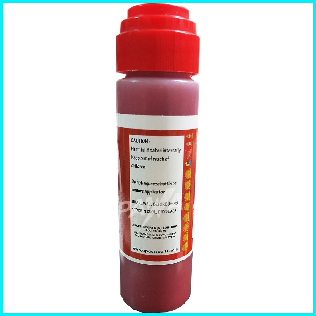 Apacs Badminton Tennis Squash Racquet Racket Stencil Ink (Solvent-Based ...