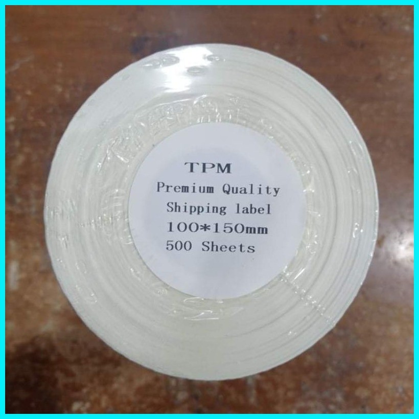 A6 THERMAL WAYBILL STICKER *TPM PREMIUM QUALITY (ROLL OR PAD) | Shopee ...