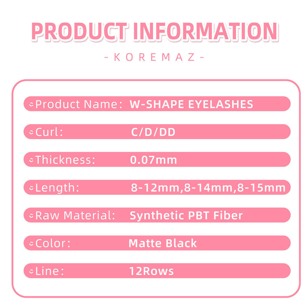 KOREMAZ 12 Rows Automatic Flowering W Shape Bloom 3D 6D Premade Fans ...