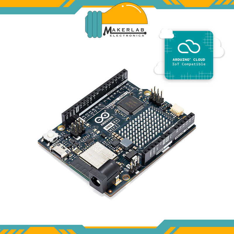 Arduino UNO R4 Wifi Ra4m1 Arm® CortexM4 32Bit Microcontroller With