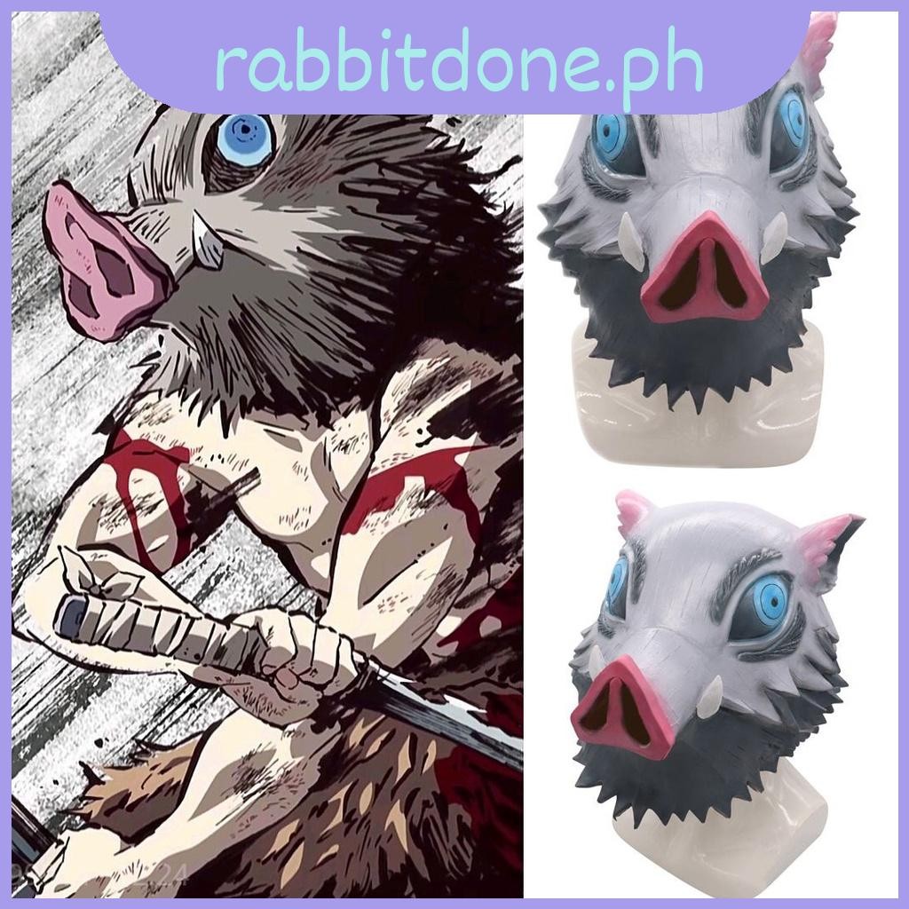 Demon Slayer Kimetsu no Yaiba Cosplay Hashibira Inosuke Mask Wild Boar ...
