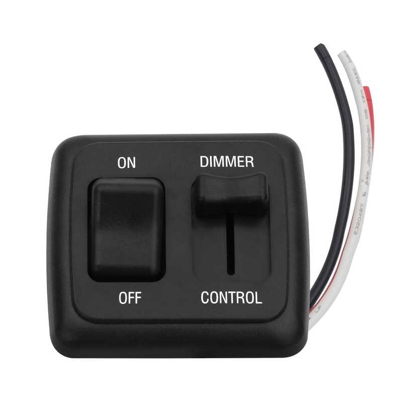 Switch RV 12V with High-Side Dimmer (Large slider, Black) | Shopee ...