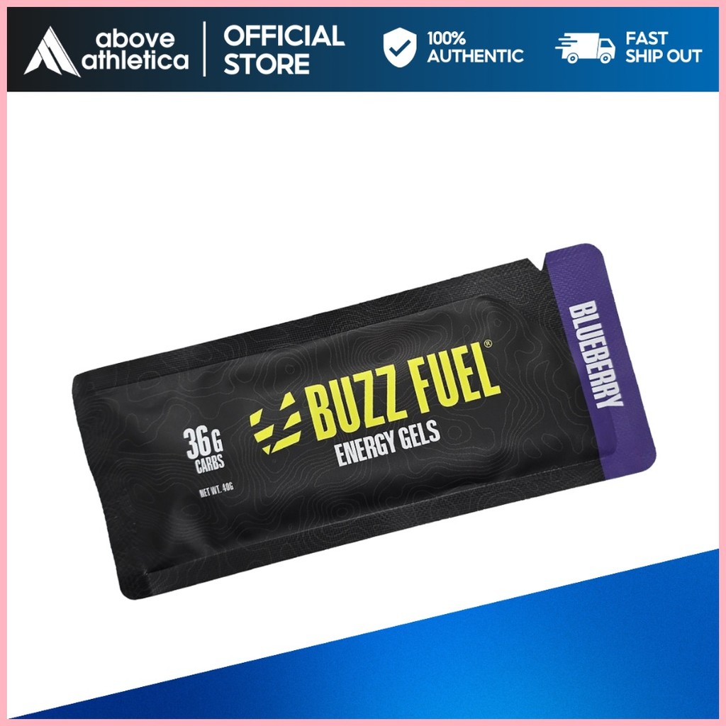Buzz Fuel Energy Gel 36g per 1 piece (packet) 130 calories Shopee
