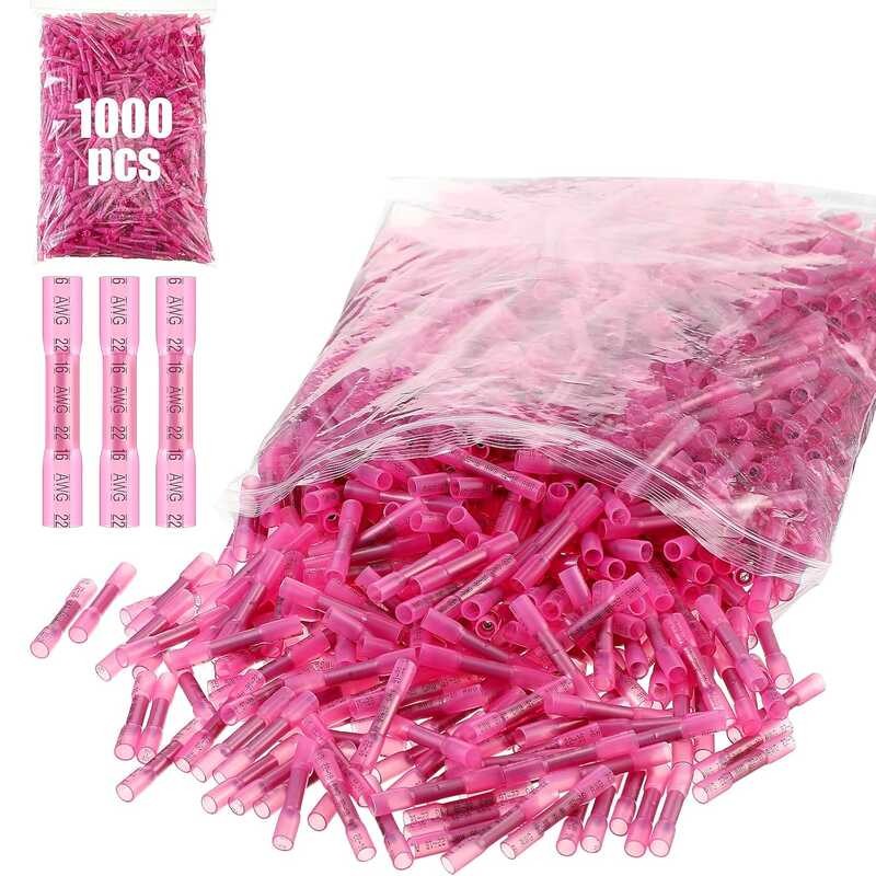 Pcs Frienda 1000 Butt Marine Grade Insulated Crimp Heat Shrink Wire