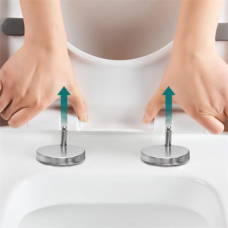 2PCS/Set Toilet Seat Hinges For Toilet Bathroom Furniture Accessories