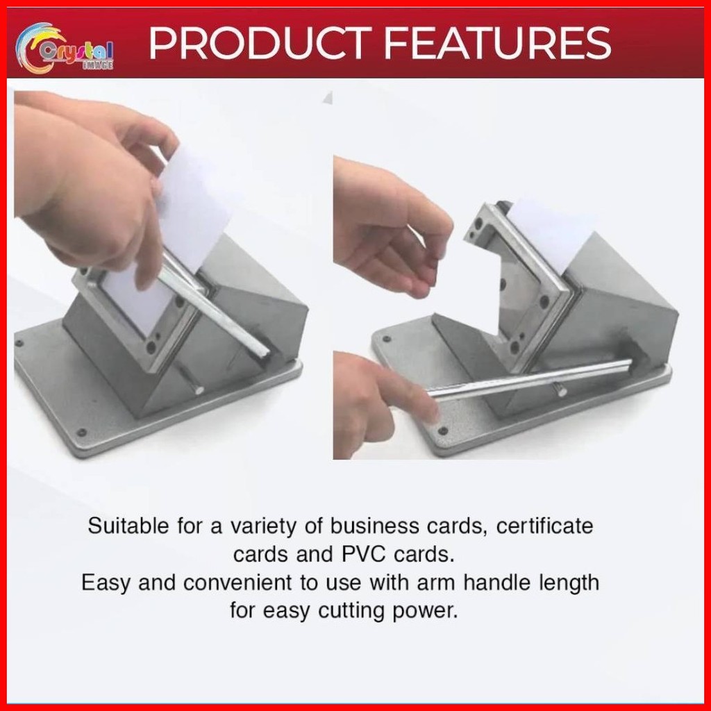 Yasen PVC Die Cutter ID Card Cutter Heavy Duty PVC Card Cutting Machine ...
