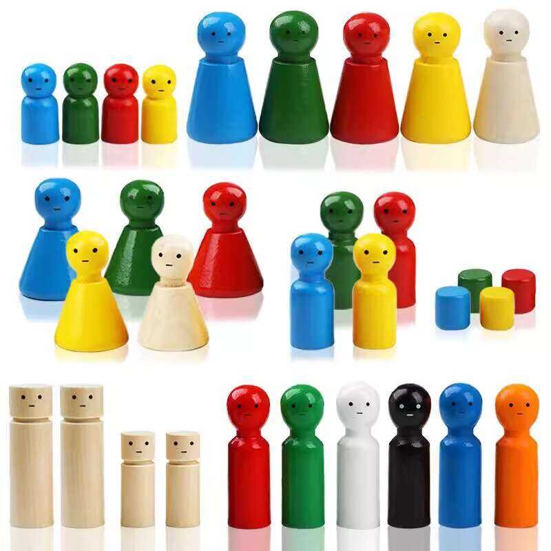 Psychological Sand Tray Puppets Colorful Family Therapy Items Doll Set ...