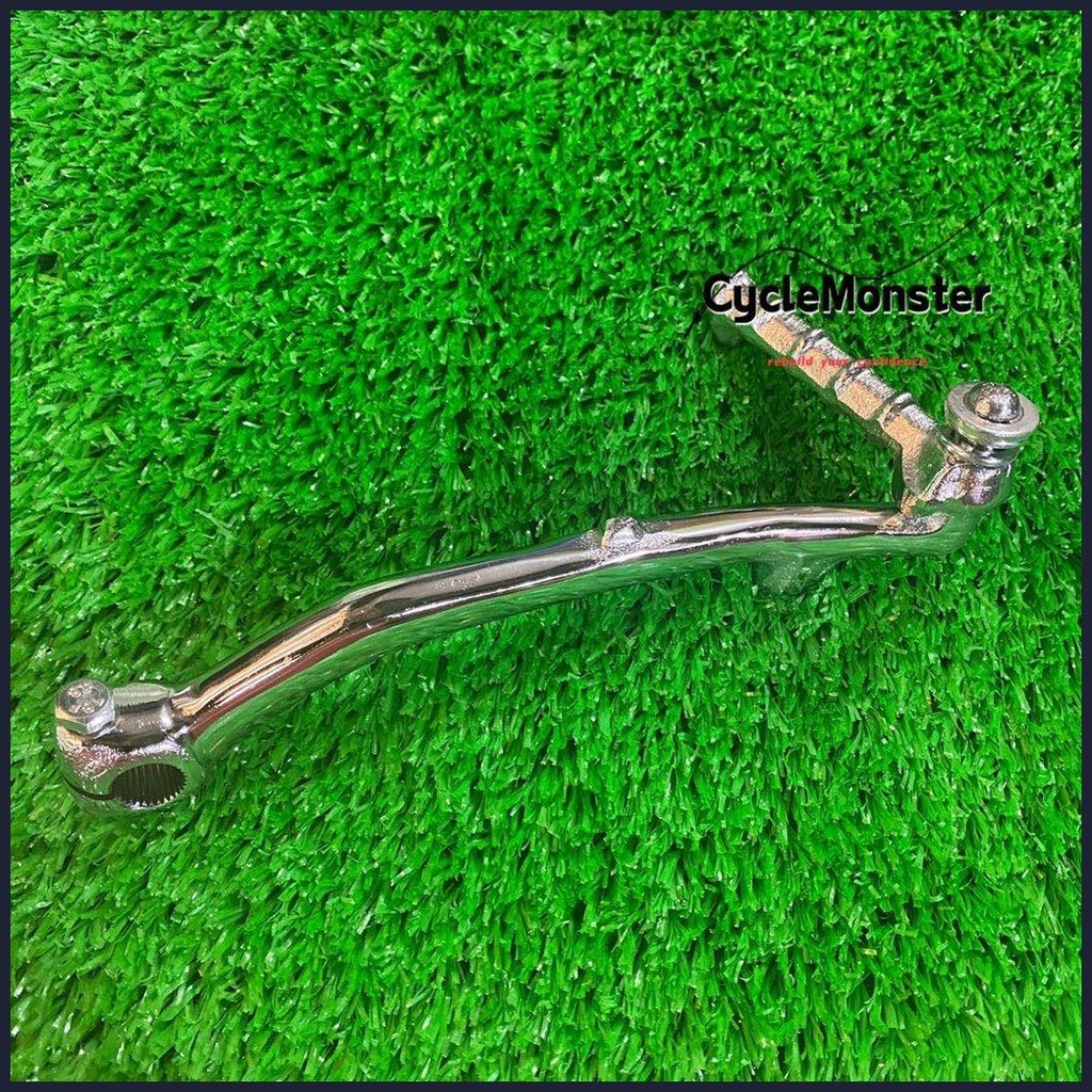 motorcycle kick starter kick arm mio amore,soul,sporty silver/chrome ...