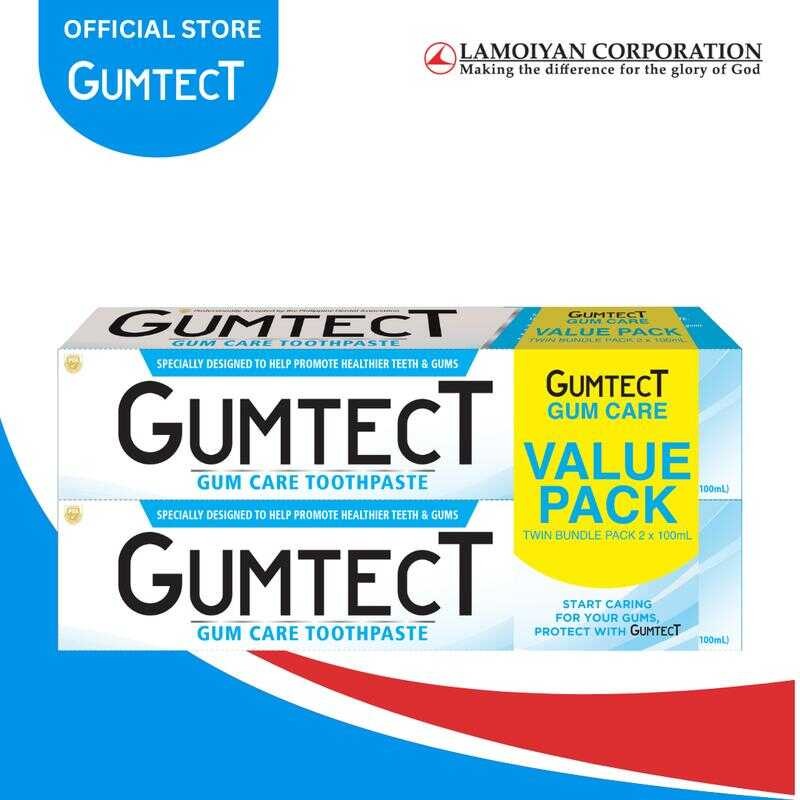 Gumtect Gumcare Toothpaste Value Pack 100Ml (Pack Of 2S) - Daily Oral ...