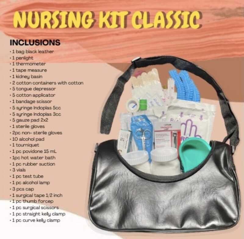 Complete Medhouse/ Set/ Ob Bag Phn Kit/ For Students/ Nursing Kit Box ...