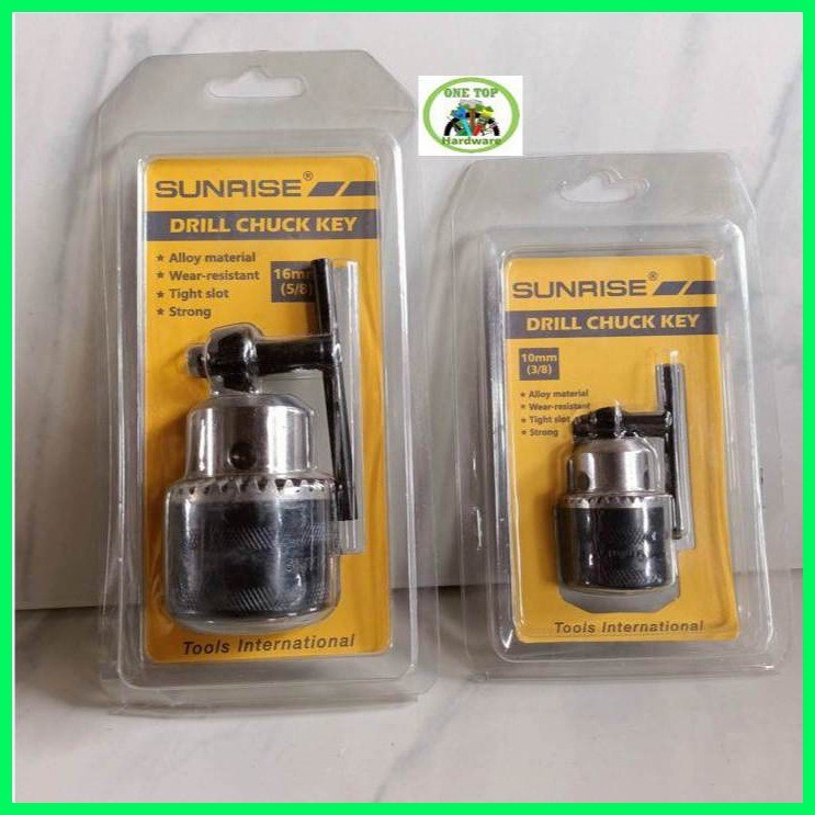 SUNRISE Drill Chuck Key (10mm, 16mm) | Shopee Philippines