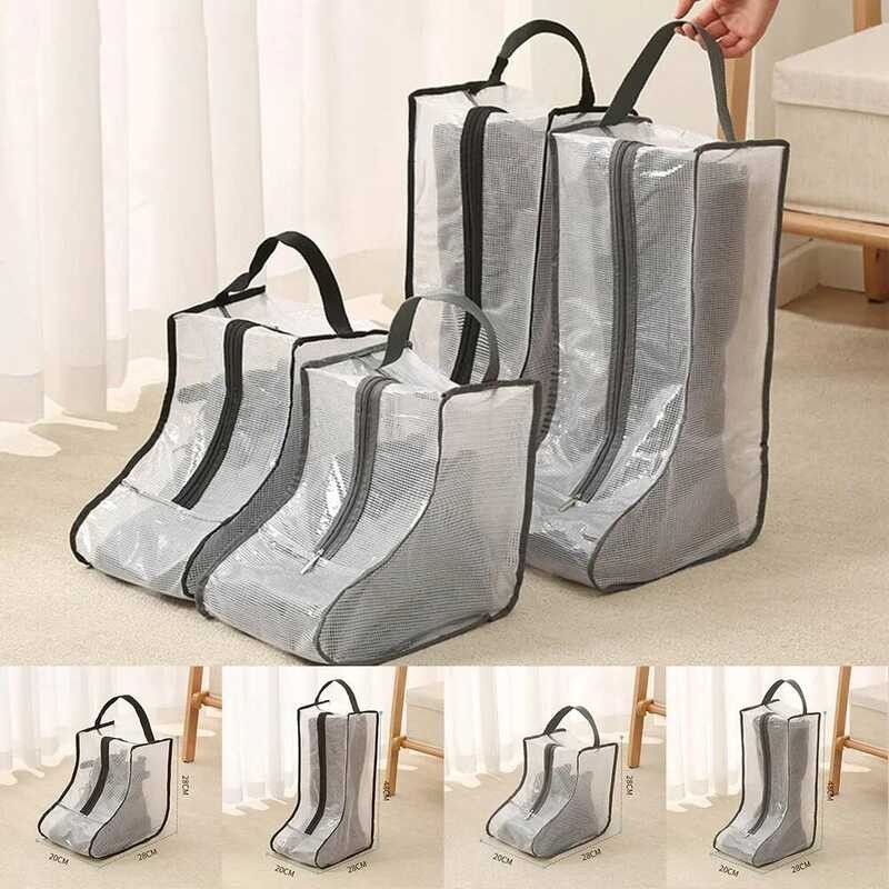Travel Portable Organizer Bags Long Shoe Home Moisture-proof Dustproof ...