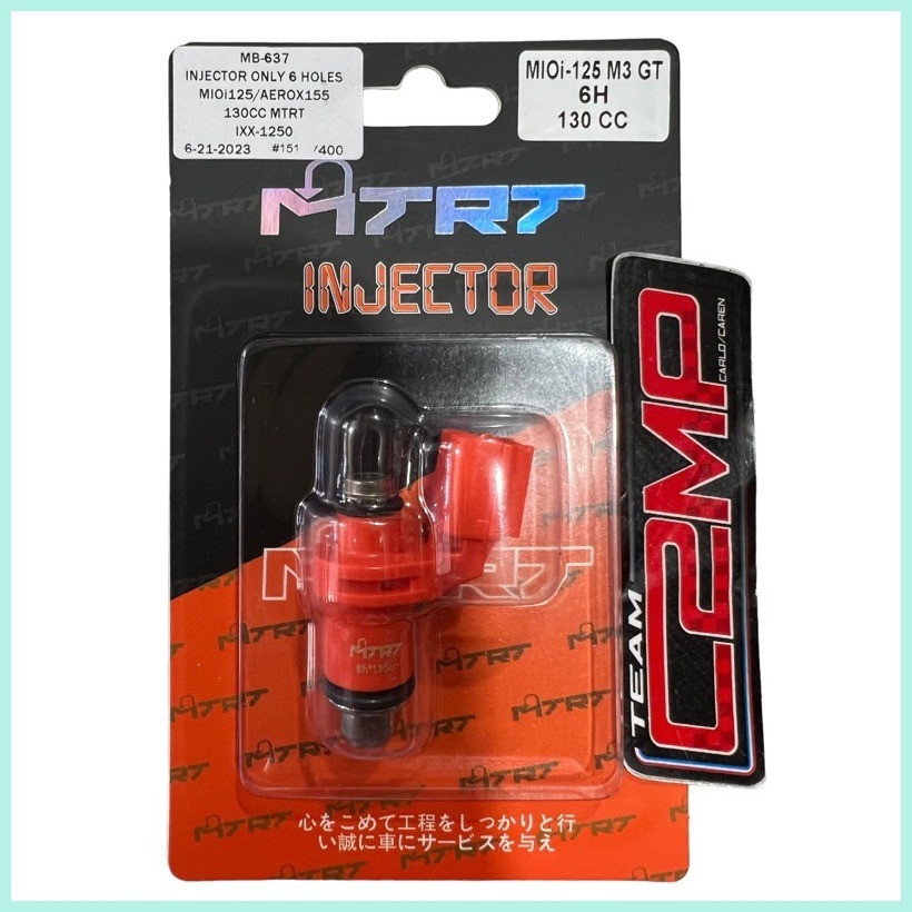 MTRT Injector Yamaha M3 , Soul i 125 GT , Aerox v1 v2 , nmax v2 ...