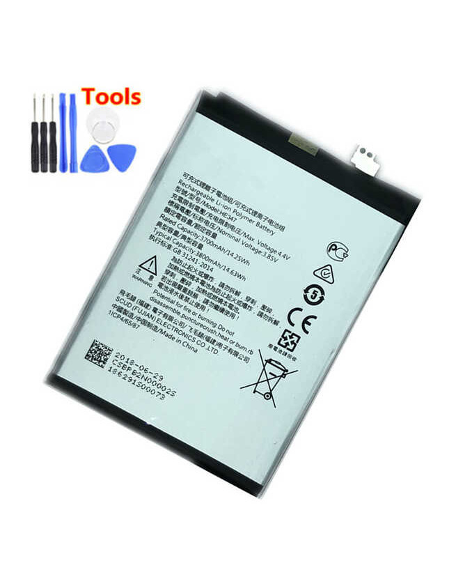 Coque Arrière Nokia 7 Plus TA-1046 Noire – Cadre Batterie D'origine