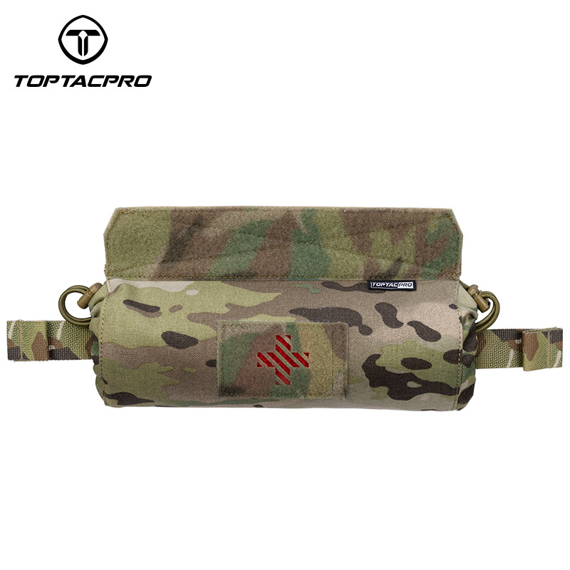 TOPTACPRO Tactical Roll 1 Borsa Trauma Borsa Medica IFAK Pronto Soccorso Caccia
