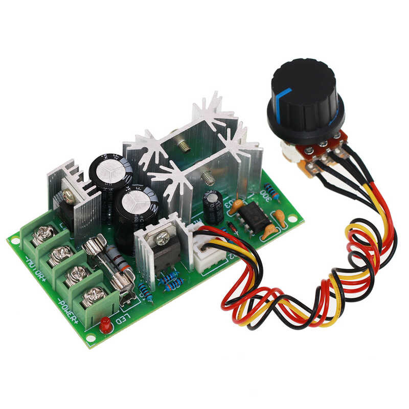 Current Voltage 20A High Power Drive Module Motor Speed Regulator ...