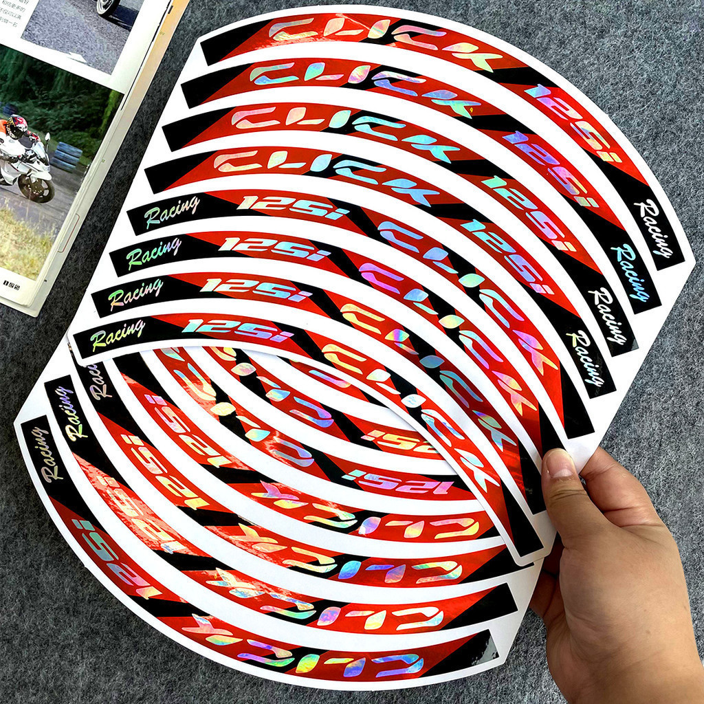 For 14 Inches Honda Click 125i 150i Decals Click 125 V1 V2 V3 ...