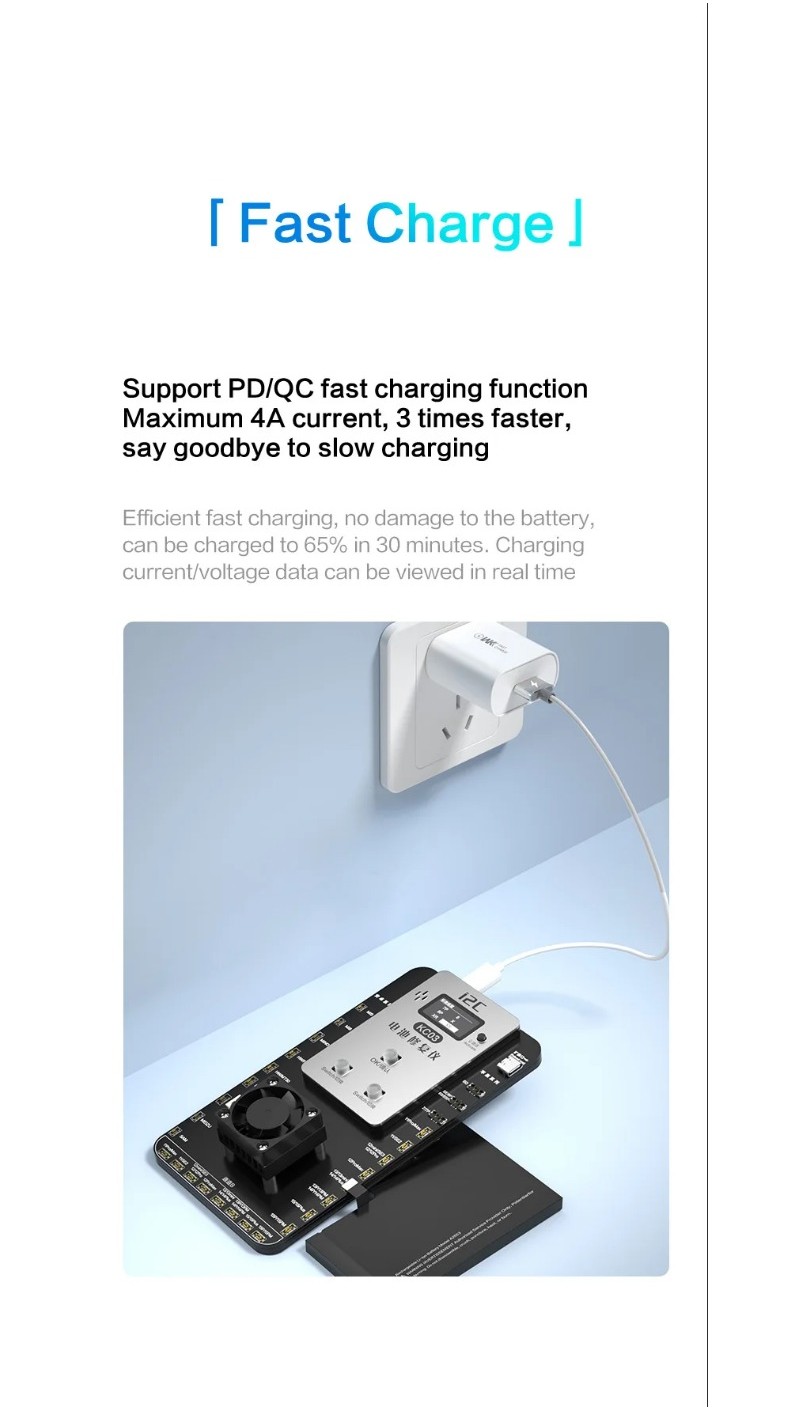 I2C KC03 Battery Repair Device Support Dualchannel Running Read&write