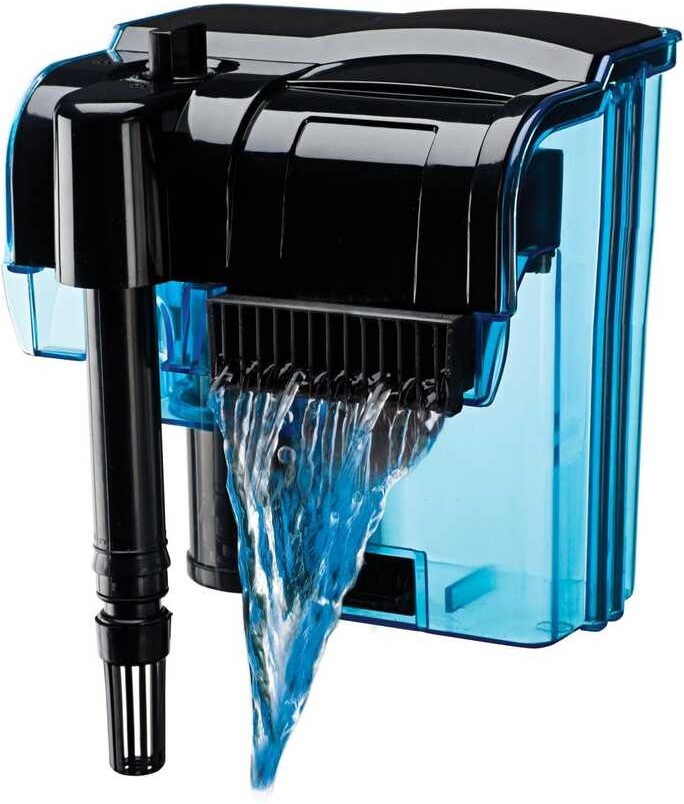 Penn-Plax Cascade 100 Power Hang-On Filter with Quad Filtration – Great ...