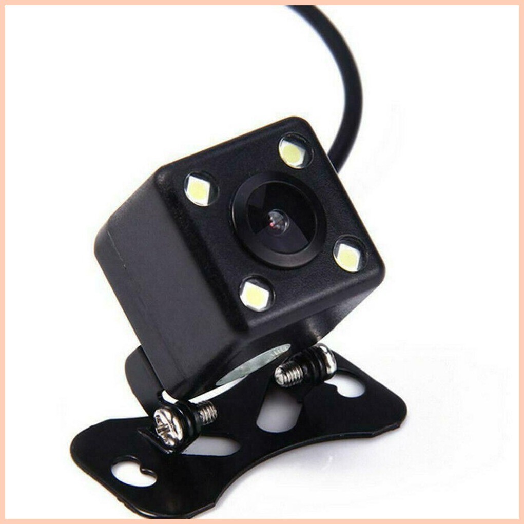 OAPC CAR REAR CAMERA 4 LED LIGHT REVERSE BACKUP CAMERA FOR STEREO W