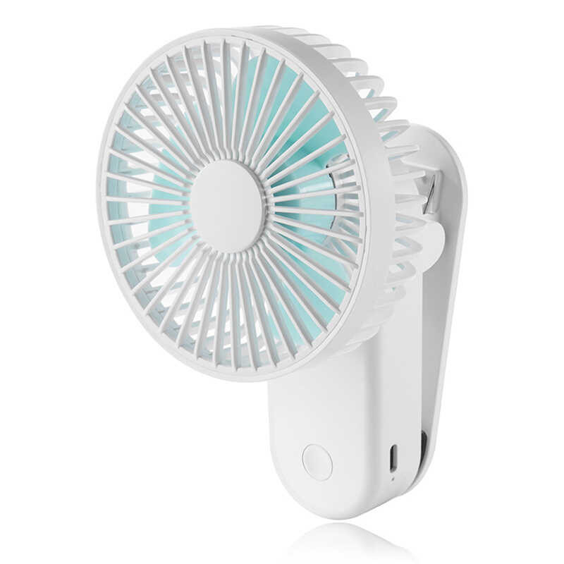 1200mAh Handheld Sanwood® Fan Magnet Base Three Gear Wind Speed ...
