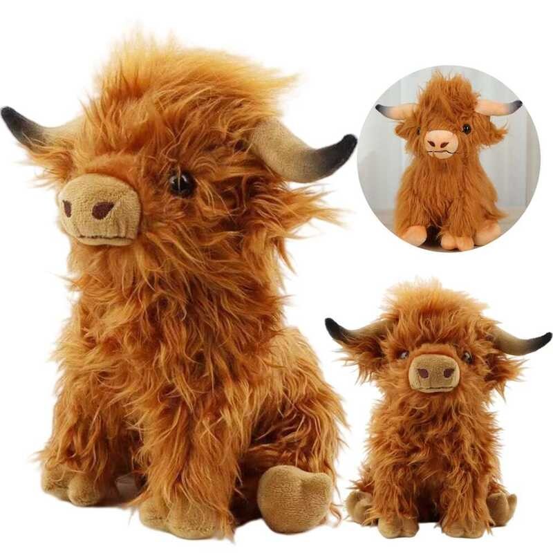Scottish Highland Cow Plush Toy