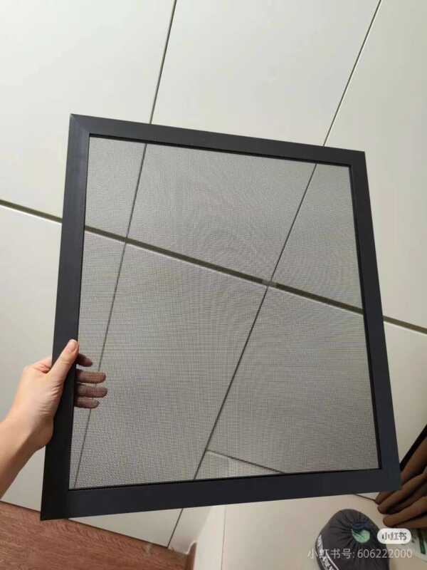 Small Fixed Guardrail Screen Window King Kong Mesh Screen Window HD ...