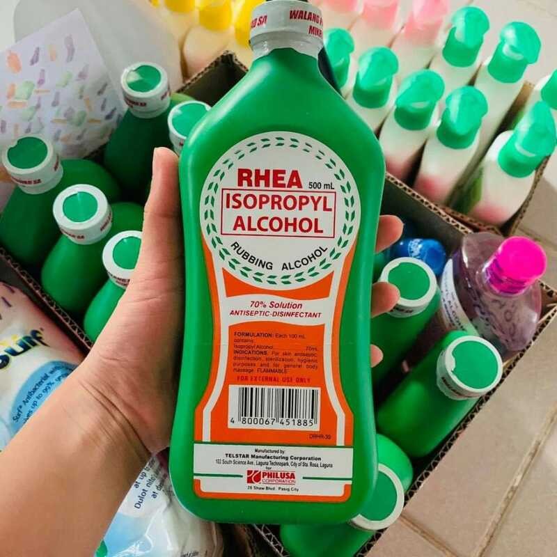 Alcohol ( Rhea Isopropyl 70 % Solution ) CWY | Shopee Philippines
