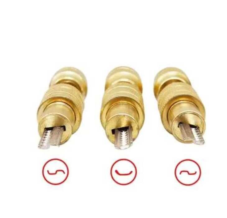 A 3In1 Set 2025 New GOSO Two-Row Semi Circle Keyway 11 .s Dimple A.B ...