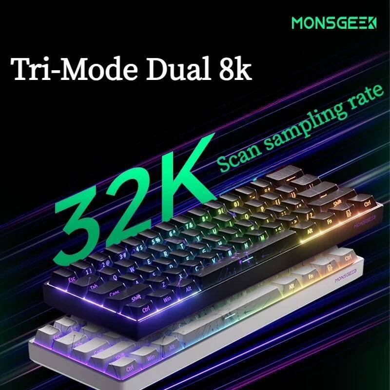 FUN60/FUN60 Monsgeek Pro TMR Dual 8K Magnetic Switch Mechanical ...