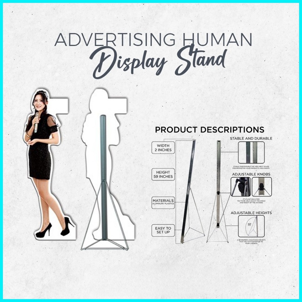KGS Life Size Board Standee/ Human Board Standee 1.2/ 1.5 Meters ...