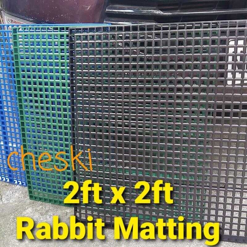 2Ft X Rabbit Matting, 2X2 Rabbit Matting, Plastic Matting For Your Pets ...