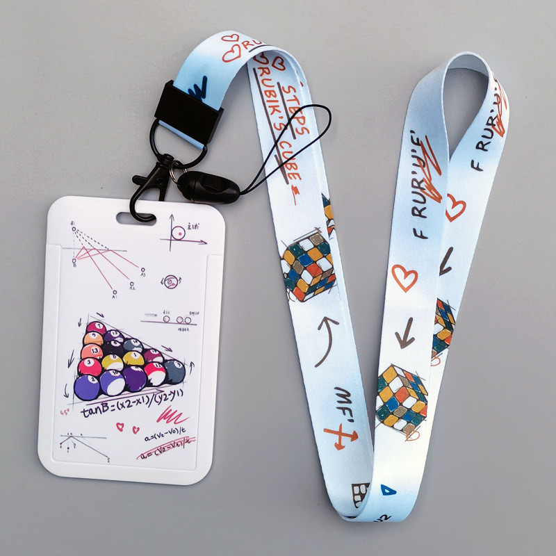 Student meal card case ins ID card case campus card cute transparent ...
